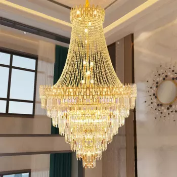 Люстра со светодиодсветодиодный подсветильник кой, диаметр 100 см