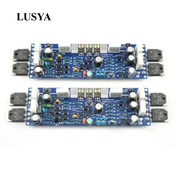 Lusya, 2 шт., встроенный усилитель мощности, двухканальный усилитель сверхнизкого искажения, классический усилитель, Набор для творчества/готовый