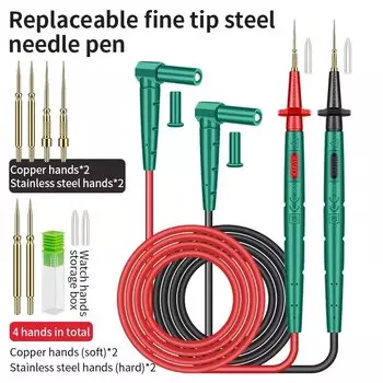 LUXIANXI Мультиметр из нержавеющей стали 1000В 20А