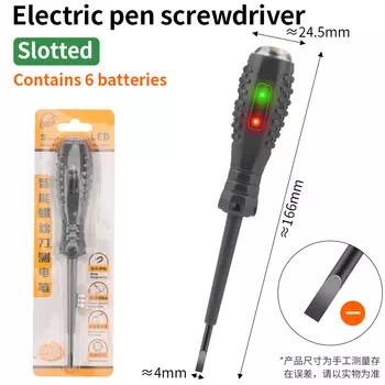 LUXIANZI 12-230 В тестер напряжения ручка отвертка ручной индуцированный электрический измерительный зонд портативный детектор электрика инструмент