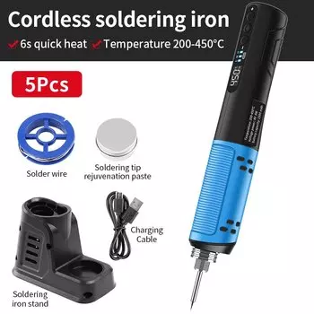 LUXIANZI беспроводной электрический паяльник