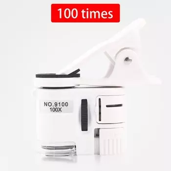 LUXIANZI Фотографический микроскоп 60X/100X