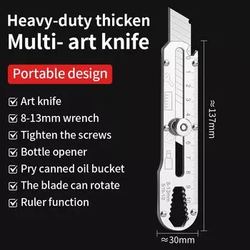 LUXIANZI Многофункциональный нож из нержавеющей стали