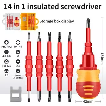 LUXIANZI Набор отверток 14 в 1