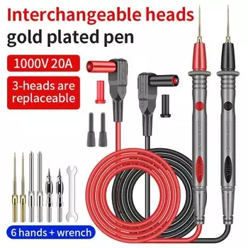 LUXIANZI Тестовые провода мультиметра 20А 1000В