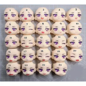 Luxiem SHU Face Ob11 грустная кукла-Idol ручной работы, водная наклейка, лицевая панель, аниме игрушка, аксессуары, поклонники, подарки, бесплатная доставка