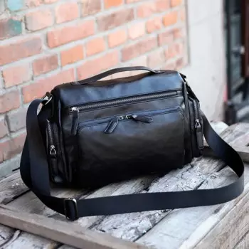 luxury brand men's messenger bag Random Retro leather shoulder Crossbody bags handbags man Business Laptop bolsos сумка мужская