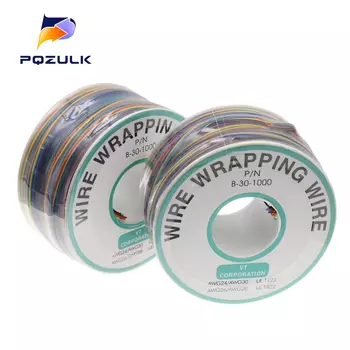 Луженая медная проволока PQZULK 265 м 8 цветов 30AWG