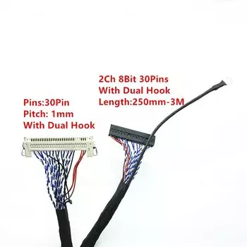 LVDS кабель FIX-30P-D8 25см-3м