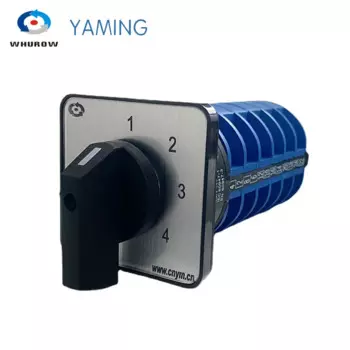 Whurow Универсальный поворотный переключатель 4 позиции 6 полюсов 20A/32A 690V
