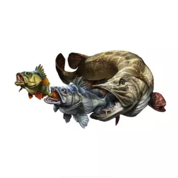LYKX Awesome Fish Art украшение автомобиля наклейка для автомобиля для наклейки Dodge дорожный велосипед окна стены ПВХ наклейка