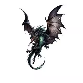 LYKX Автомобильная наклейка Pterosaur шикарный дракон красочные Автомобили Мотоциклы внешние аксессуары ПВХ наклейка