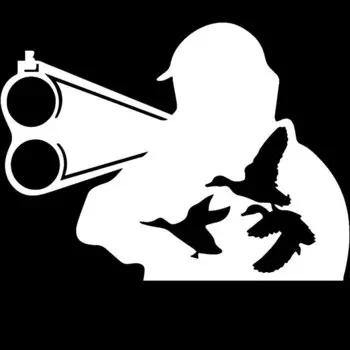 LYKX охотничья дикая утка модная Автомобильная Наклейка Автомобильные внешние аксессуары Виниловая Наклейка для Toyota Honda Lada Vw Bmw