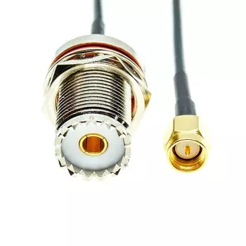 LZQLY RG174 кабель SMA MALE - SO239 UHF Female