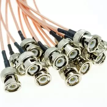 LZQLY RG316 BNC-BNC коаксиальный кабель 15/30/50 см