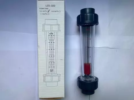 LZS-32 расходомер воды BSP, счетчик-переключатель, DN32, 400-4000 л/ч, 600-6000л/ч, 288 мм