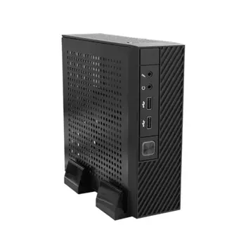 M06 Мини-настольный чехол MINI-ITX Корпус для ПК Универсальный и эффективный промышленный чехол управления с прочной подставкой для ног