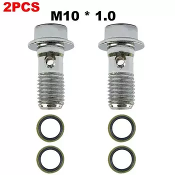 M10 тормозной суппорт, болт-банджо, винт слива масла для Yamaha Kawasaki Suzuki Aprilia, винт тормозного шланга