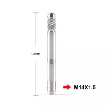 M12 M14x1,5/1,25 Вешалка для колес, штифт, наконечник, направляющая для выравнивания отверстия, инструмент для Mercedes, Audi, Volkswagen, Porsche