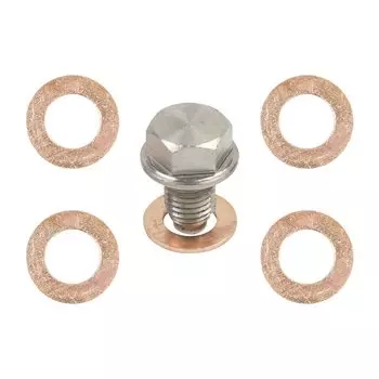 M12x1,25/1,5/1,75 M14x1,5 M16x1,5 M18x1,5 Магнитная пробка для слива масла из нержавеющей стали, гайка поддона для слива масла, автозапчасти, автомобильные аксессуары