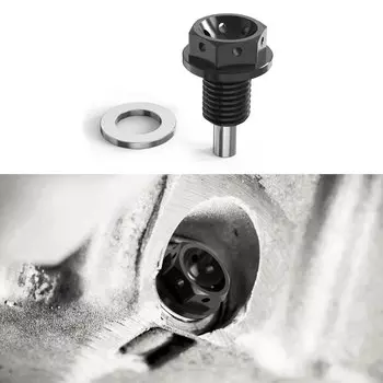M12x1.5 Магнитная пробка для слива масла Алюминиевая гайка для слива масла из картера для BMW E46 E60 E90 E36 E39 E91 E92 E30 E34 F10 F30 Z3 Z4 X5 E70