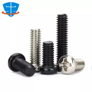 SHOUZHENG FASTENER Винты Phillips черные углеродистая сталь M1 M1.2 M1.4 M1.6 M2 M2.5 M3 M4