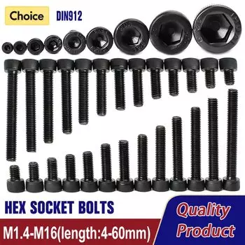 Болты EDGAR GARY из углеродистой стали М2-М16 DIN912