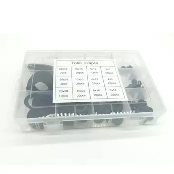 M3 M4 M5 M6 M8 M10 M12 M20 M15 M25 M32 черная резиновая плоская шайба, гладкая прокладка, изоляция, фотокольцо