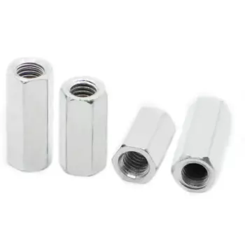 M3 M4 M5 M6 «мама-мама», белая оцинкованная прокладка из углеродистой стали, шестиугольная шестигранная шпилька, проставки