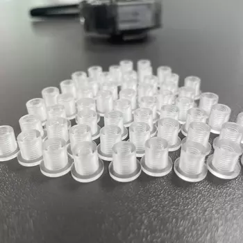 M4 M5 прозрачная акриловая гайка для установки надписи на канале искусственная буква из нержавеющей стали 500 шт.