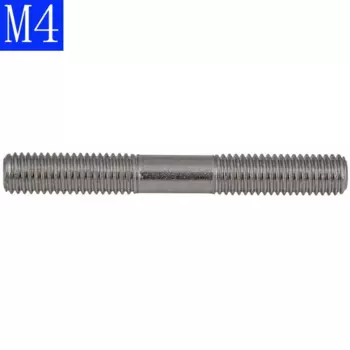 M4 x 200 50 мм-304 мм Метрическая Нержавеющая сталь двойной конец фотометрический винт стержень