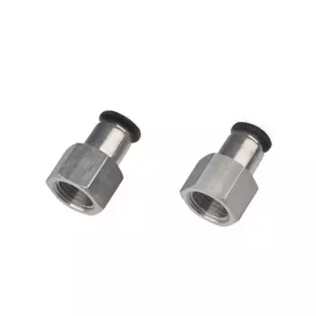 M5 M6 1/8 "1/4" 3/8 "1/2" BSPT женский x Fit 5/32 "до 1/2" OD трубка пневматические воздушные фитинги нажимные в разъем