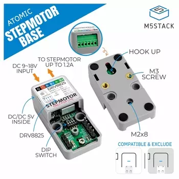 M5Stack ATOMIC Stepmotor Base DRV8825