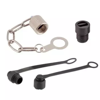 M8 пылезащитные колпачки IP67 пластик и металл с защитой цепи M8 * 1 резьба гнездовой и наружной крышки