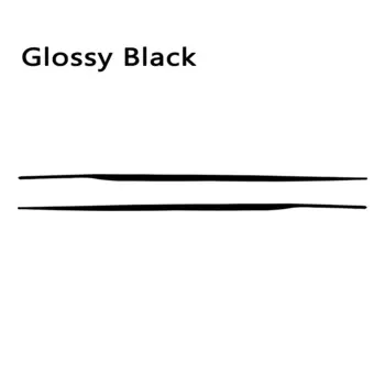 M эффективные автомобильные дверные боковые полосы юбка KK наклейка верхние полосы Авто линии талии кузова наклейка для BMW G30 G31 5 серии Декор