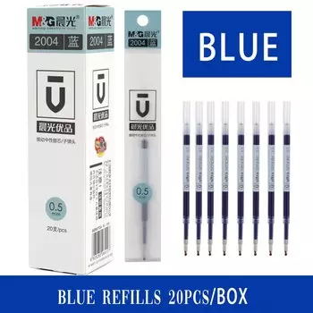 M&G гелевые ручки 0,5 мм, черный/синий/красный, набор