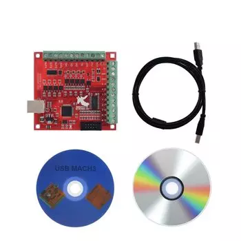 MACH3 CNC USB 100 кГц коммутационная плата 4-осевая