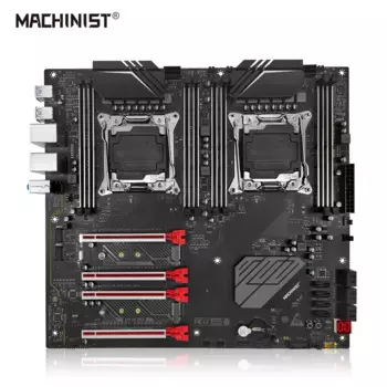 MACHINIST X99 Материнская плата с двумя процессорами LGA 2011-3 Поддержка двух процессора Xeon и двумя слотами M.2 8 DDR4 RAM USB3.0 X99 D8 MAX