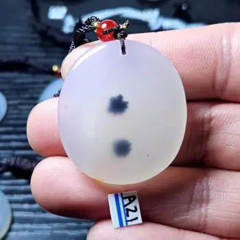 Мадагаскарский морской халцедон ожерелье pinhan