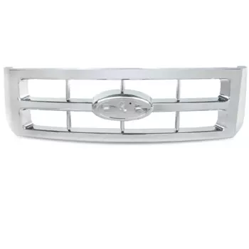 MAGICKIT подходит для Ford Escape 2008-2012 Передняя Верхняя решетка хромированная Пластиковая передняя решетка бампера окрашенные Заводские аксессуары