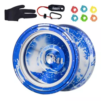 MAGICYOYO M002, Профессиональный Йо-Йо из нержавеющей стали, Т-образный подшипник, металлическое кольцо, не реагирует на йо-йо с перчаткой, кобура, гирлянды йо-йо