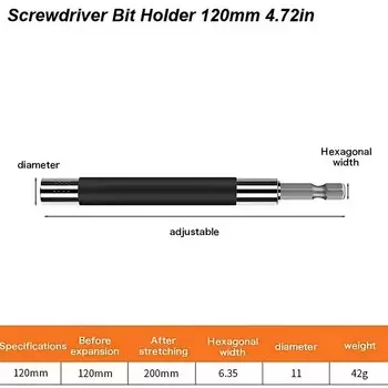 Magnetic Telescopic Hex Socket Holder YIAEEY