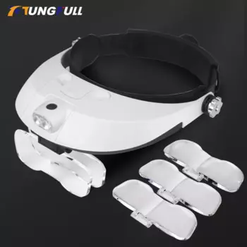 Настольная лупа Tungfull с подсветкой