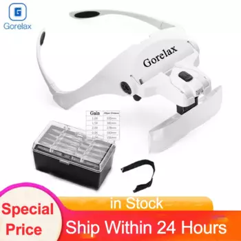 Головная лупа Gorelax 1.0X-3.5X