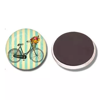 Магнит на холодильник "Винтажный велосипед" EQJJYPOC