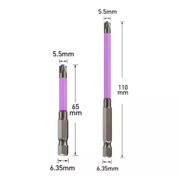 Магнитная крестовая отвертка HARKO FPH2 65 мм / 110 мм