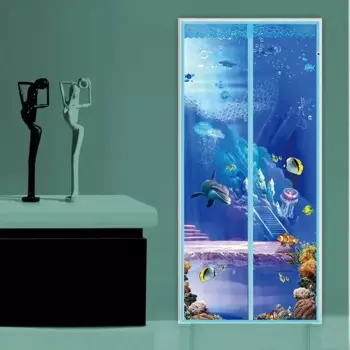 Магнитная москитная сетка для двери