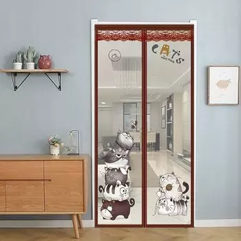 Магнитная москитная сетка для двери