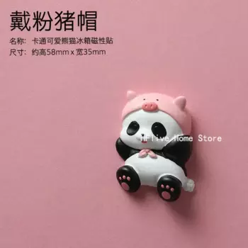 Магнитная наклейка MOONBIFFY с пандой