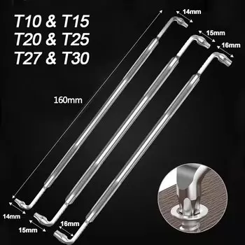 Z-образная L-образная отвертка с крестообразным/шлицевым/шестигранным/звездообразным шлицем, 90 градусов, прямоугольный угловой удлинитель, Магнитная отвертка